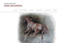 Tablet Screenshot of anke-zacharias.de